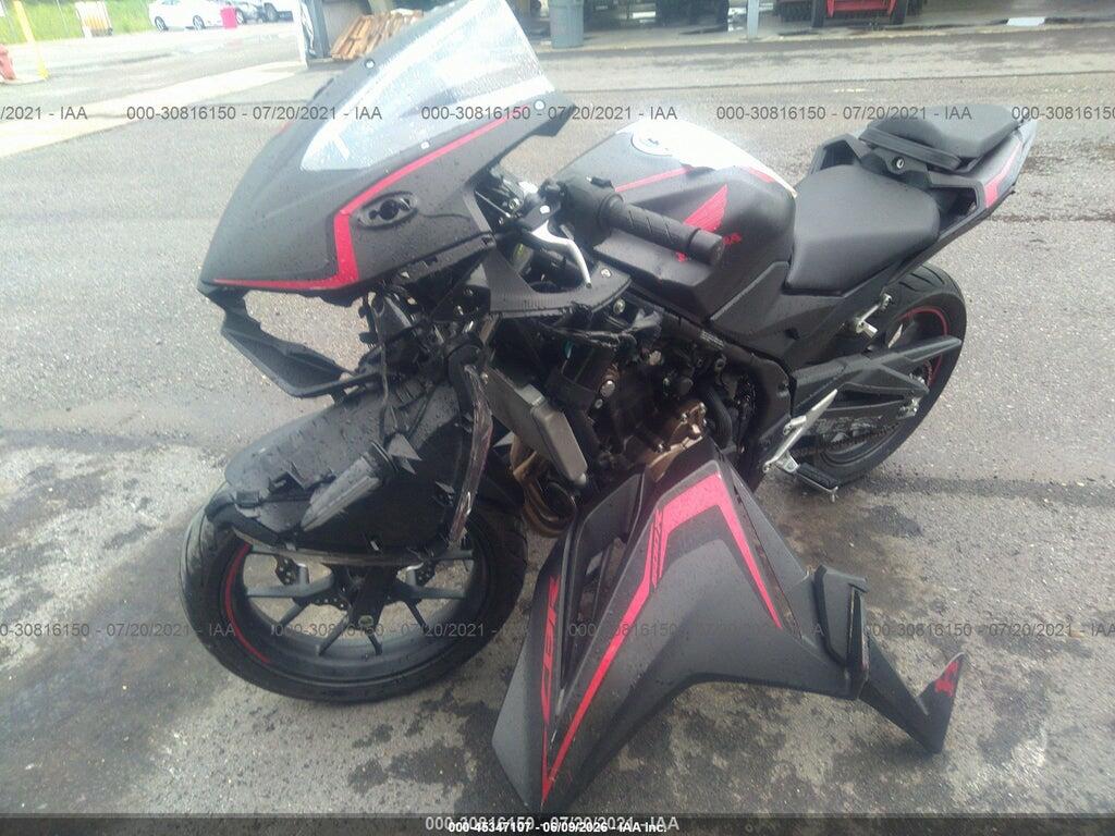 MLHPC6219L5100519 2020 HONDA CBR500 photo no. 2