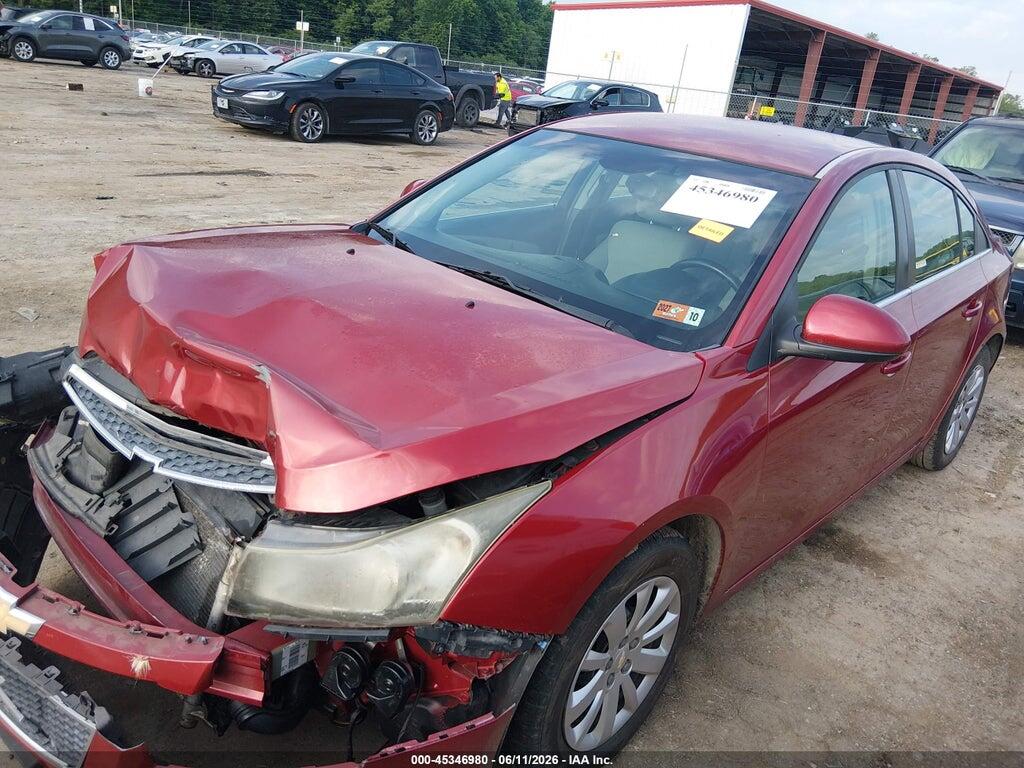 1G1PF5S95B7169441 2011 CHEVROLET CRUZE photo no. 2