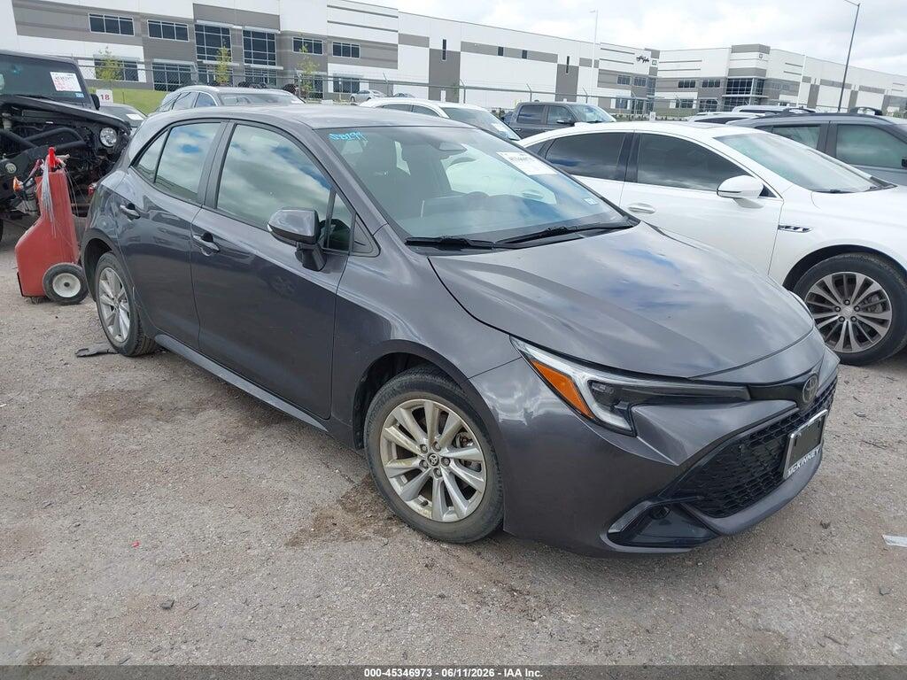 JTND4MBE6P3208541 2023 TOYOTA COROLLA photo no. 1