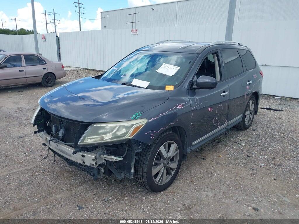 5N1AR2MN8DC632675 2013 NISSAN PATHFINDER photo no. 2