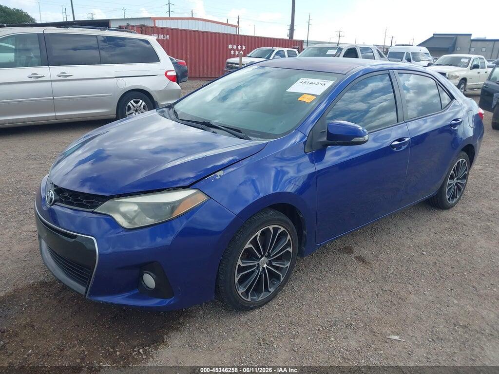 5YFBURHE4FP261910 2015 TOYOTA COROLLA photo no. 2