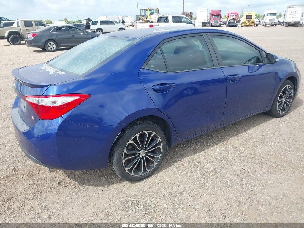 5YFBURHE4FP261910 2015 TOYOTA COROLLA photo no. 4