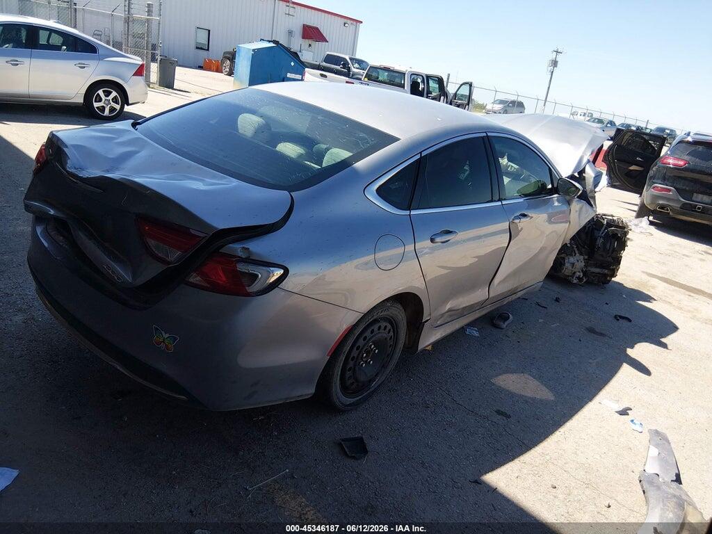 1C3CCCABXGN177744 2016 CHRYSLER 200 photo no. 4
