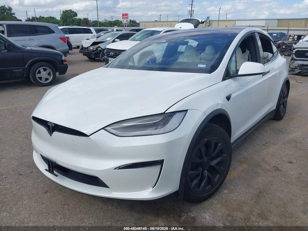 7SAXCBE53NF355729 2022 TESLA MODEL X photo no. 2