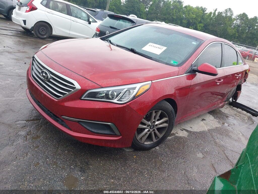 5NPE24AF8GH302482 2016 HYUNDAI SONATA photo no. 2