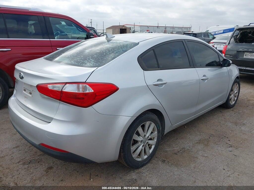 KNAFX4A68E5139865 2014 KIA FORTE photo no. 4