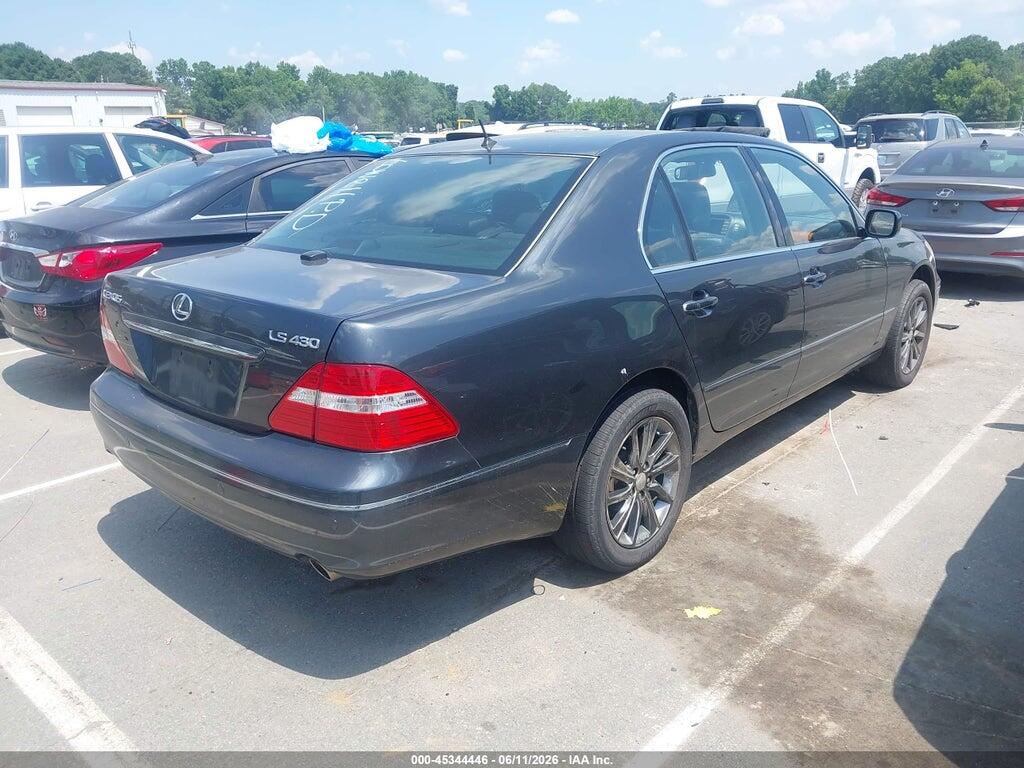 JTHBN36F350178708 2005 LEXUS LS 430 photo no. 4