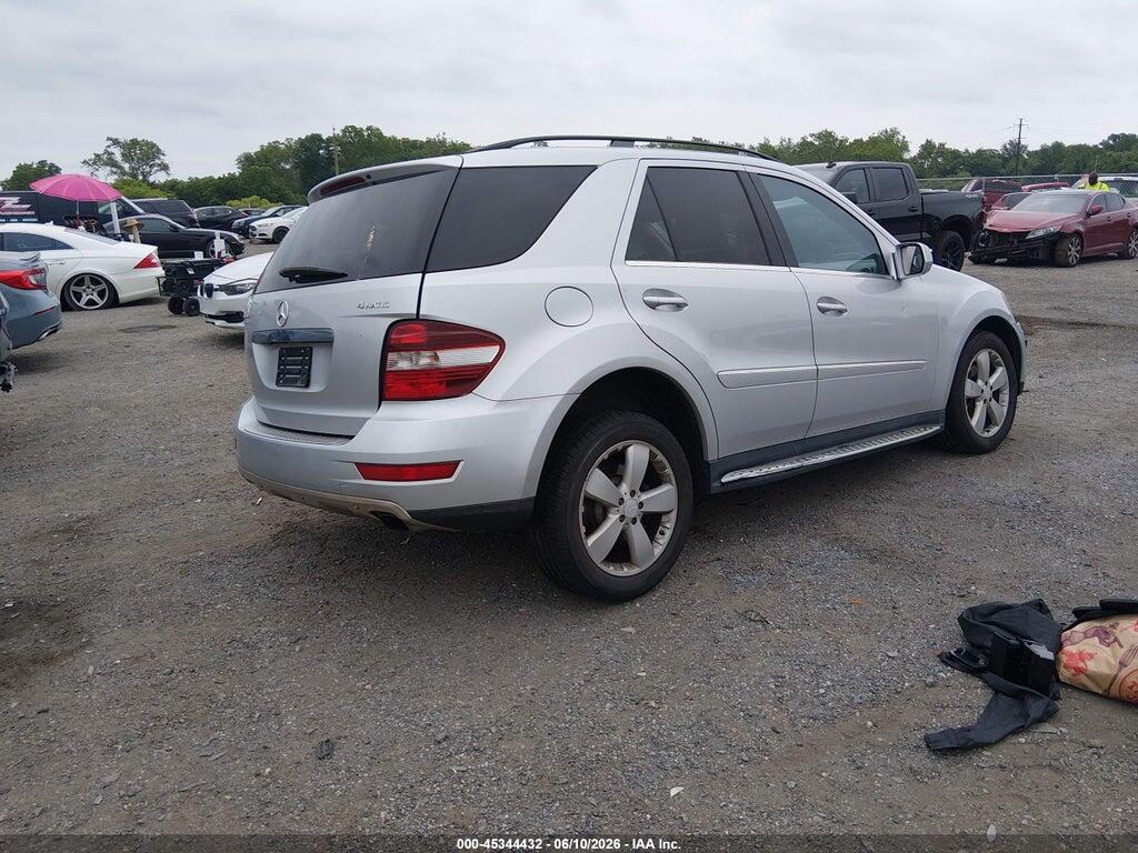 4JGBB8GB0AA562853 2010 MERCEDES-BENZ ML 350 photo no. 4