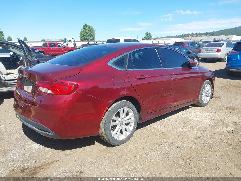 1C3CCCAB8FN575209 2015 CHRYSLER 200 photo no. 4