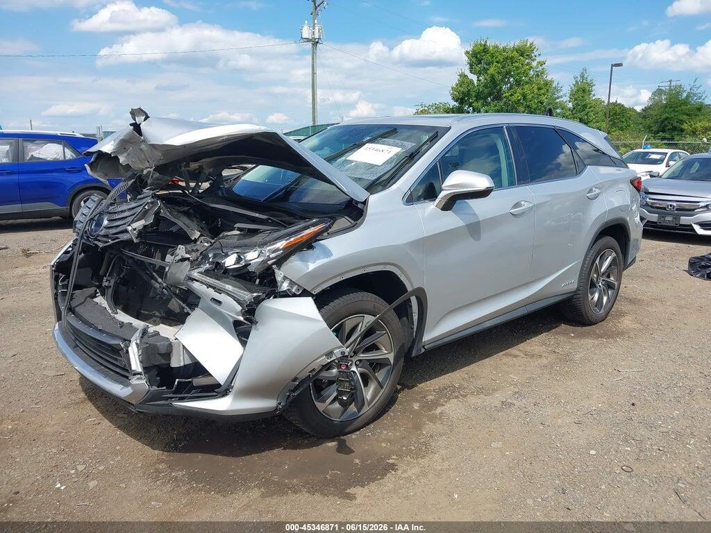 JTJDGKCA9K2007238 2019 LEXUS RX 450HL photo no. 2