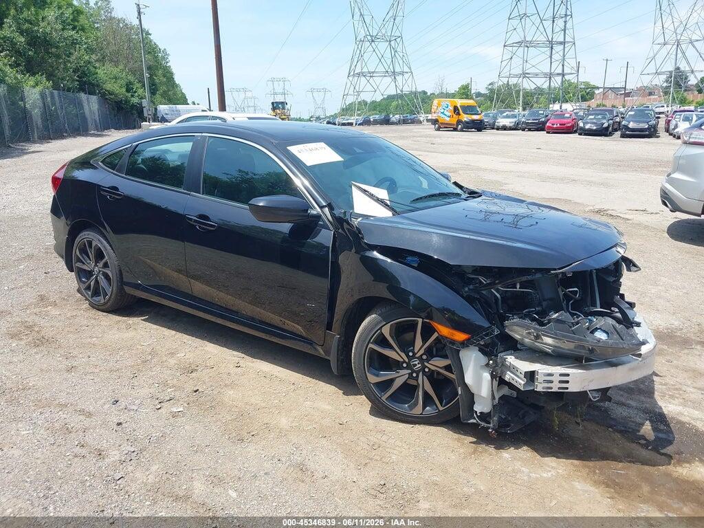 2HGFC2F86MH503769 2021 HONDA CIVIC photo no. 1