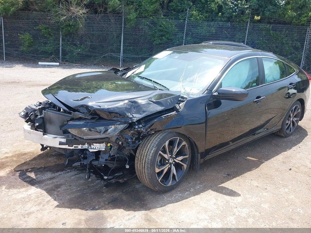 2HGFC2F86MH503769 2021 HONDA CIVIC photo no. 2