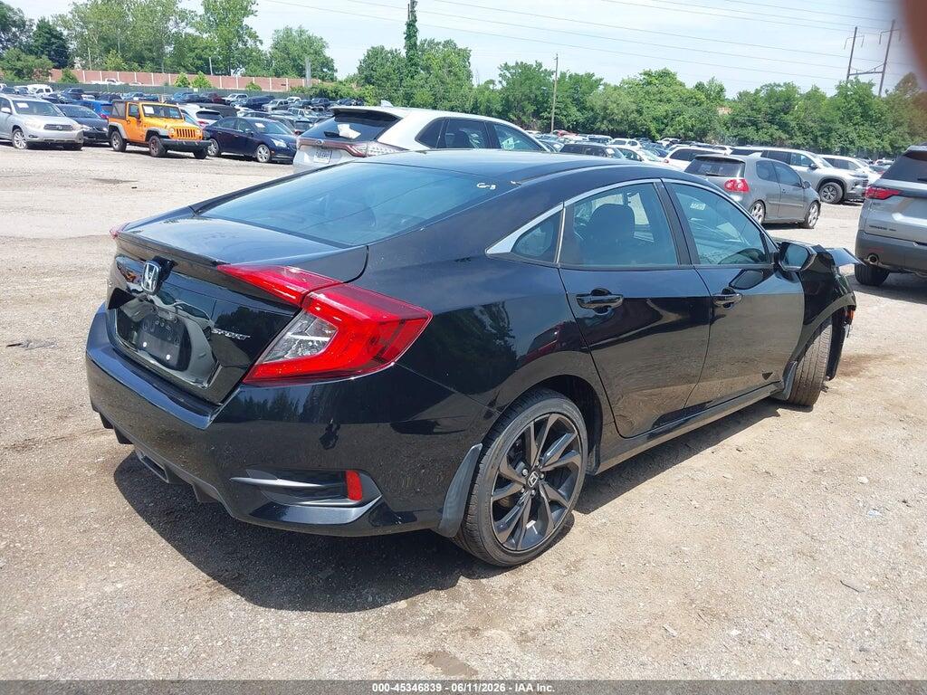 2HGFC2F86MH503769 2021 HONDA CIVIC photo no. 4