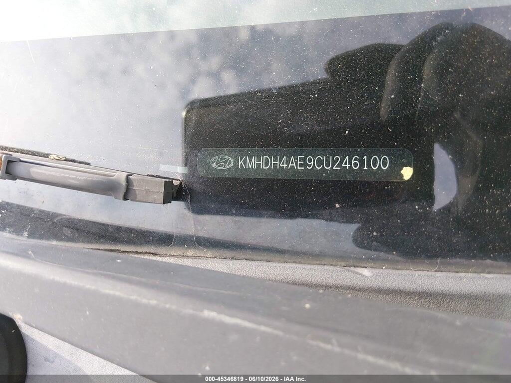 KMHDH4AE9CU246100 2012 HYUNDAI ELANTRA photo no. 11