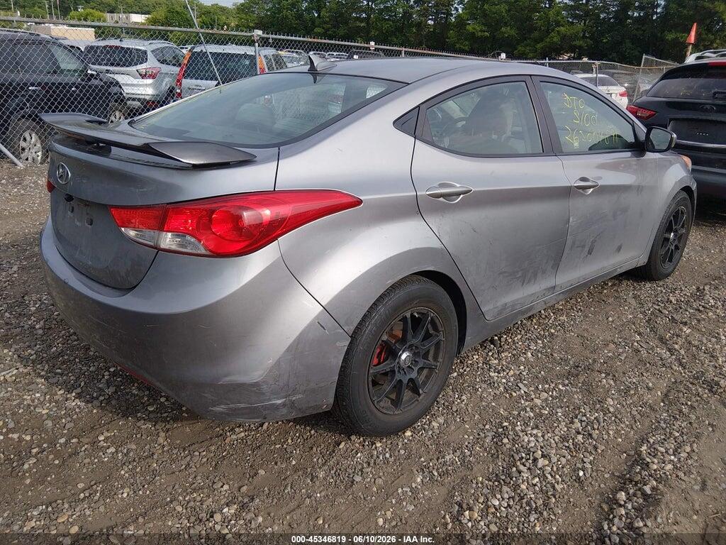 KMHDH4AE9CU246100 2012 HYUNDAI ELANTRA photo no. 4
