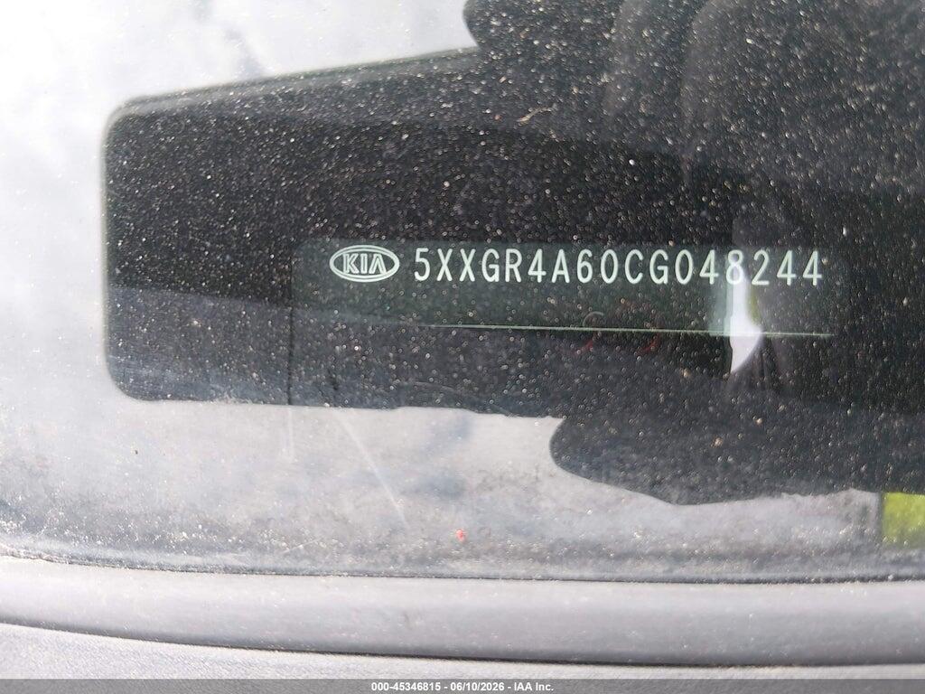 5XXGR4A60CG048244 2012 KIA OPTIMA photo no. 11