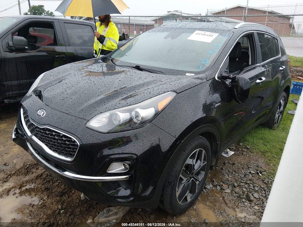 KNDPNCAC4M7845697 2021 KIA SPORTAGE photo no. 2