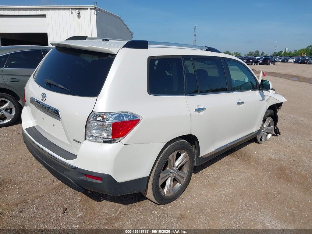 5TDDK3EH5CS157066 2012 TOYOTA HIGHLANDER photo no. 4