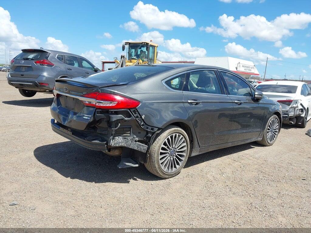 3FA6P0D99JR137766 2018 FORD FUSION photo no. 4