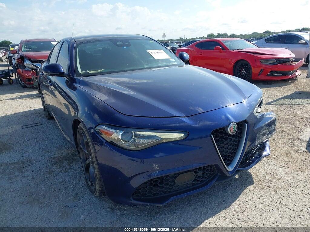 ZARFAECN8J7577448 2018 ALFA ROMEO GIULIA photo no. 1