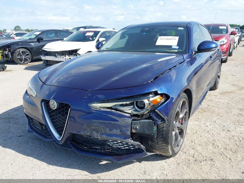 ZARFAECN8J7577448 2018 ALFA ROMEO GIULIA photo no. 2
