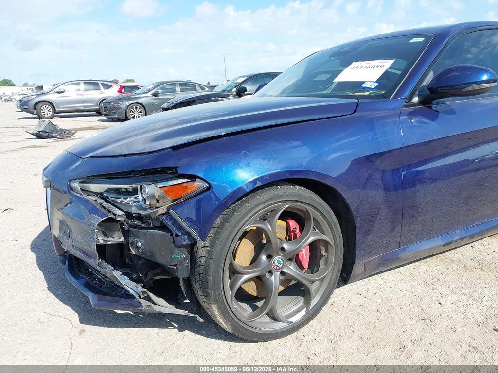 ZARFAECN8J7577448 2018 ALFA ROMEO GIULIA photo no. 6