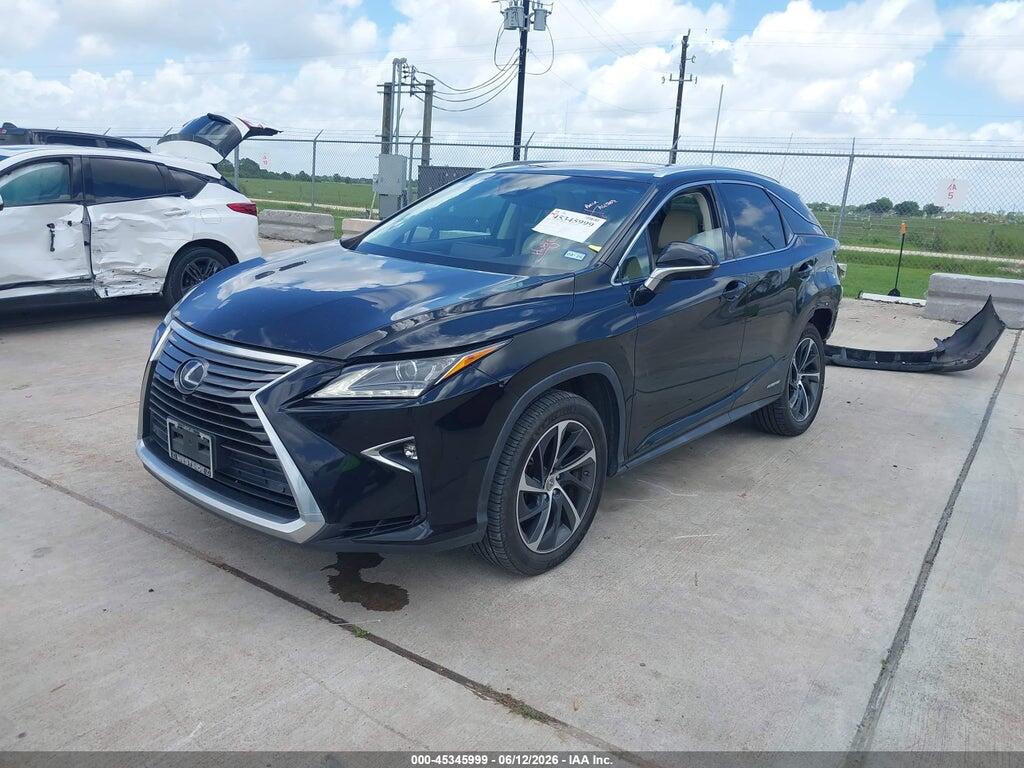 2T2BGMCA9HC016842 2017 LEXUS RX 450H photo no. 2