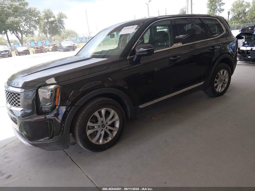 5XYP24HC1MG122302 2021 KIA TELLURIDE photo no. 2