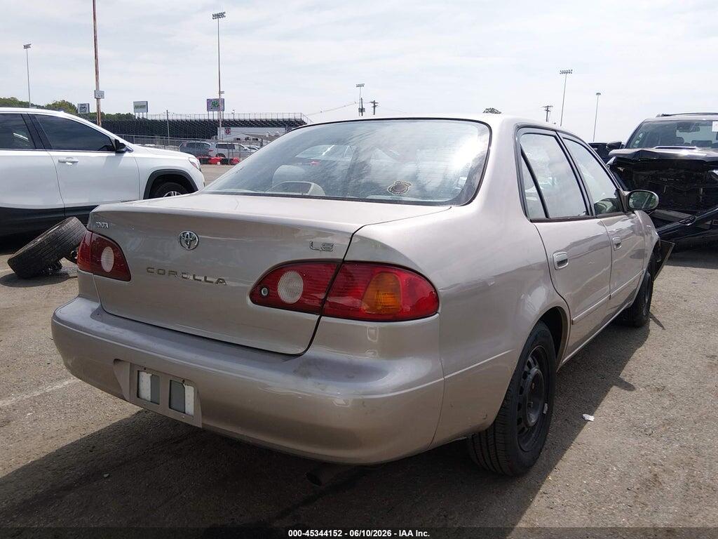 2T1BR12E11C442144 2001 TOYOTA COROLLA photo no. 4