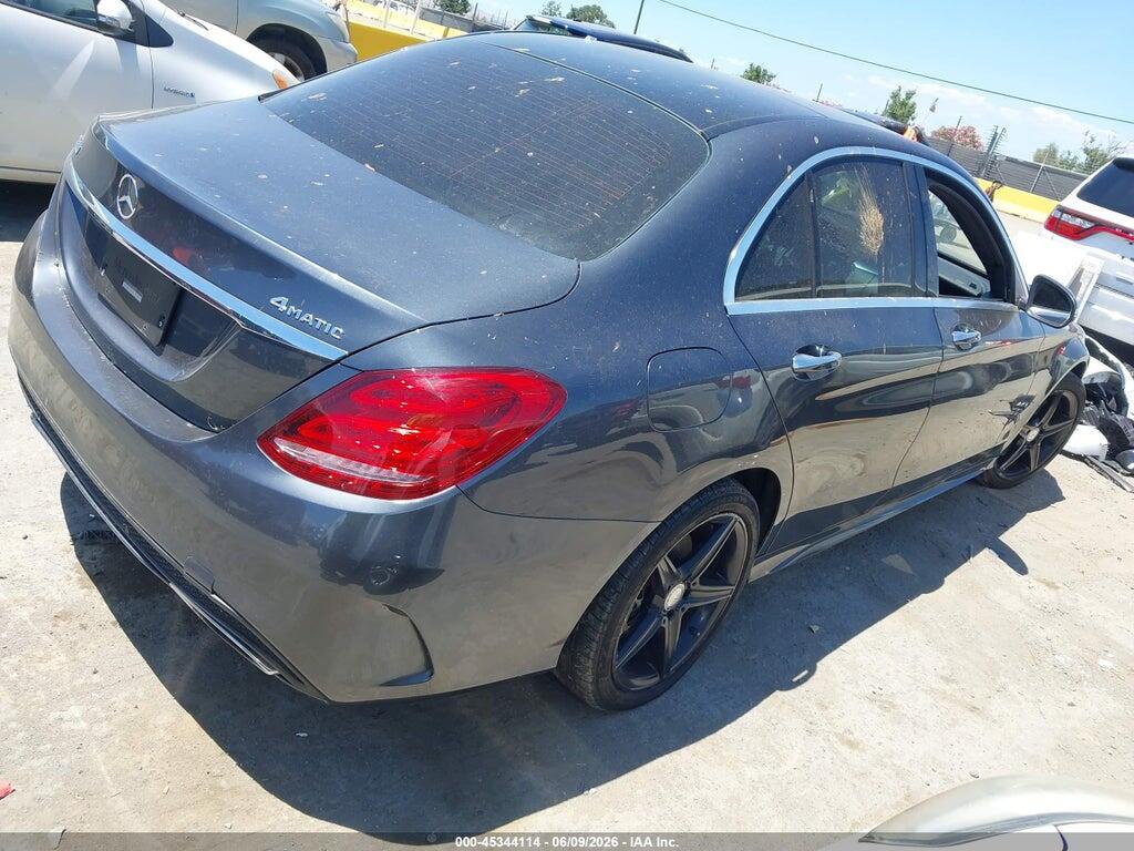 55SWF4KB8FU032752 2015 MERCEDES-BENZ C 300 photo no. 4