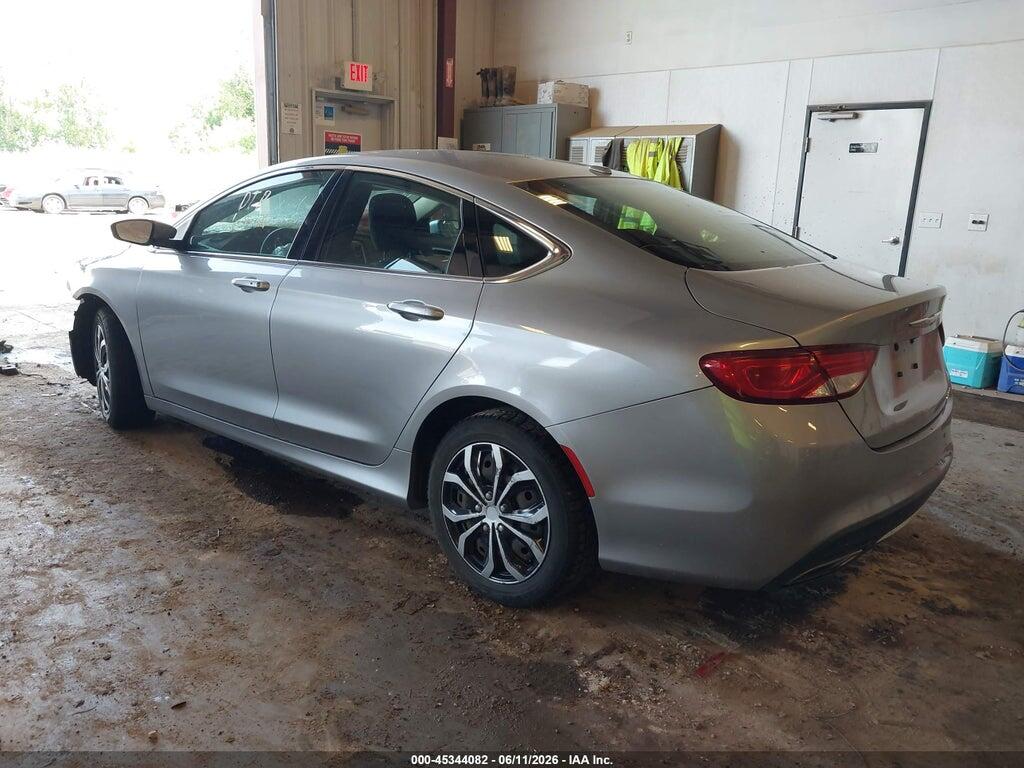 1C3CCCAGXGN196810 2016 CHRYSLER 200 photo no. 3