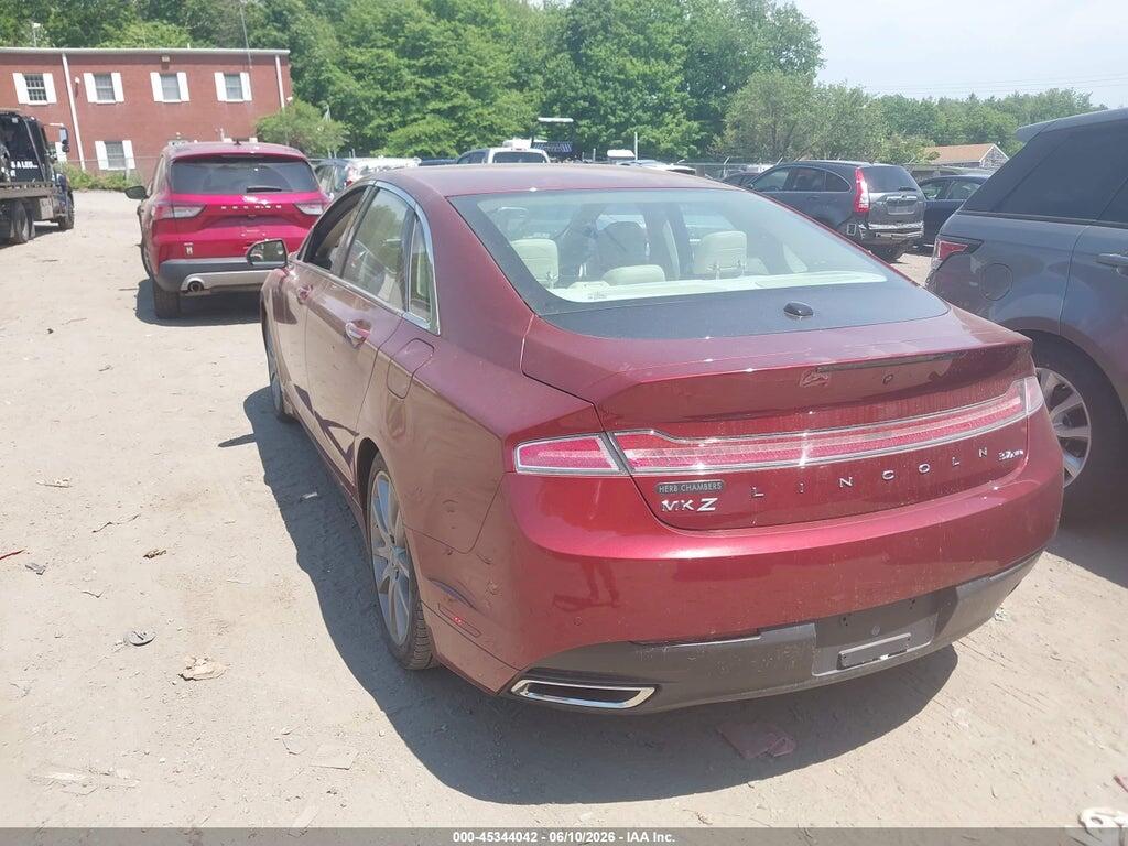 3LN6L2JK9ER800117 2014 LINCOLN MKZ photo no. 3