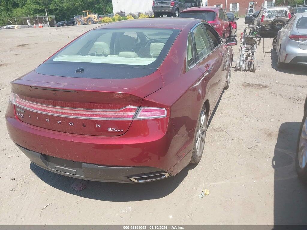 3LN6L2JK9ER800117 2014 LINCOLN MKZ photo no. 4