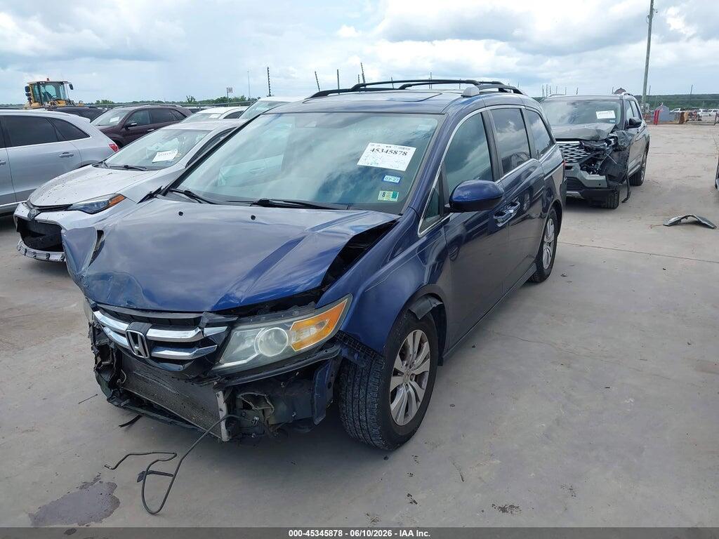 5FNRL5H63FB016501 2015 HONDA ODYSSEY photo no. 2