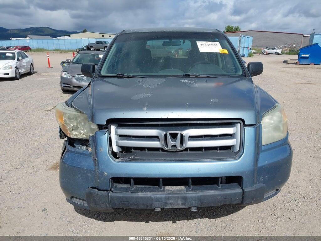 2HKYF18106H562979 2006 HONDA PILOT photo no. 12
