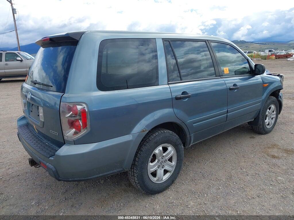 2HKYF18106H562979 2006 HONDA PILOT photo no. 4