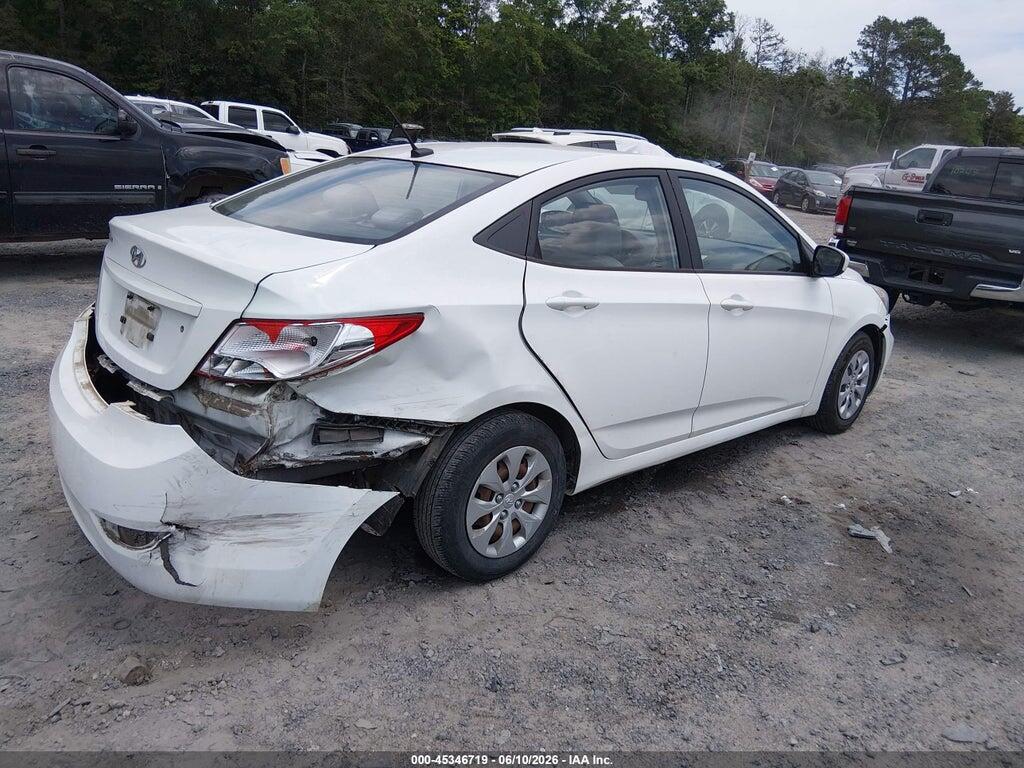 KMHCT4AE7FU800393 2015 HYUNDAI ACCENT photo no. 4