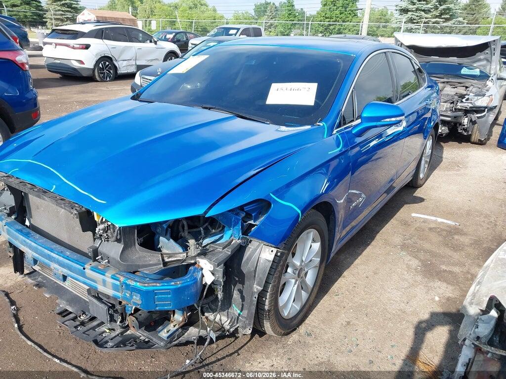 3FA6P0MU3KR208417 2019 FORD FUSION HYBRID photo no. 2