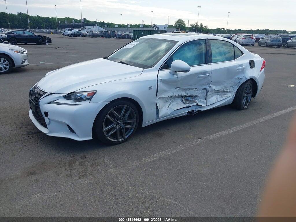 JTHCF1D28F5029091 2015 LEXUS IS 250 photo no. 2