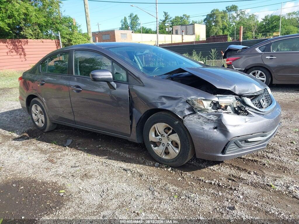 2HGFB2F59FH543985 2015 HONDA CIVIC photo no. 1