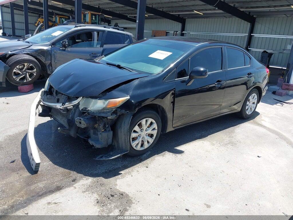 19XFB2F53CE052642 2012 HONDA CIVIC photo no. 2