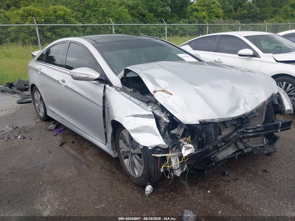 KMHEC4A49FA121582 2015 HYUNDAI SONATA HYBRID photo no. 1