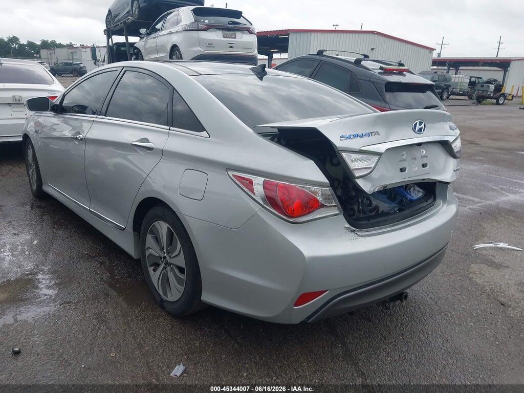 KMHEC4A49FA121582 2015 HYUNDAI SONATA HYBRID photo no. 3