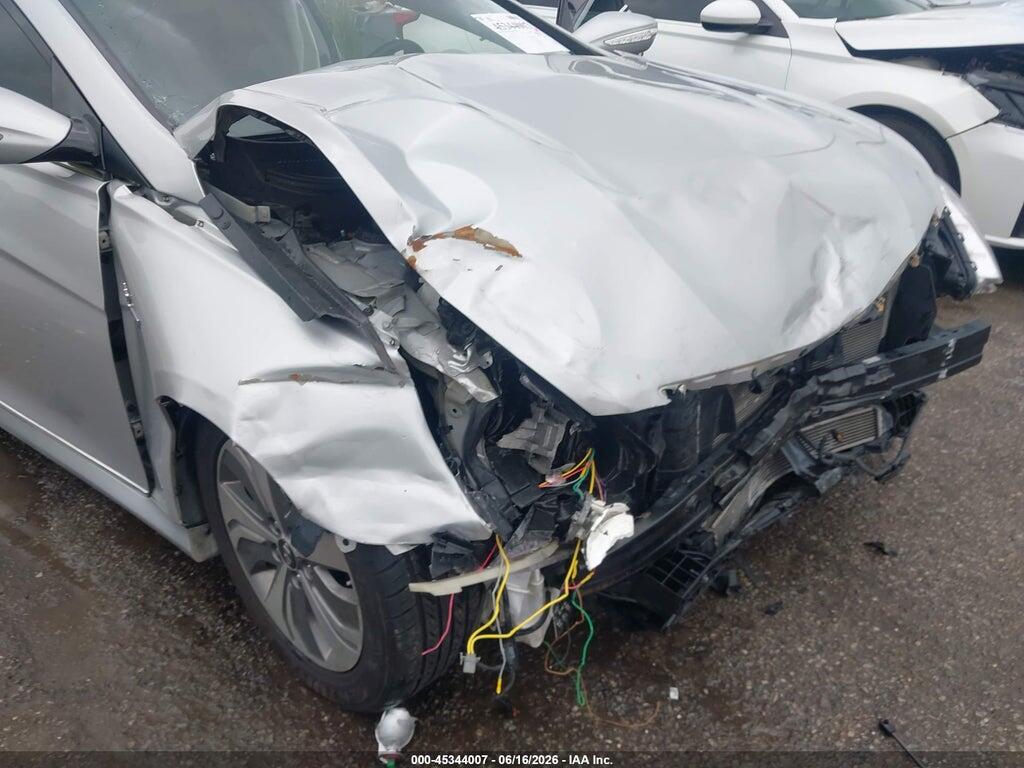 KMHEC4A49FA121582 2015 HYUNDAI SONATA HYBRID photo no. 6