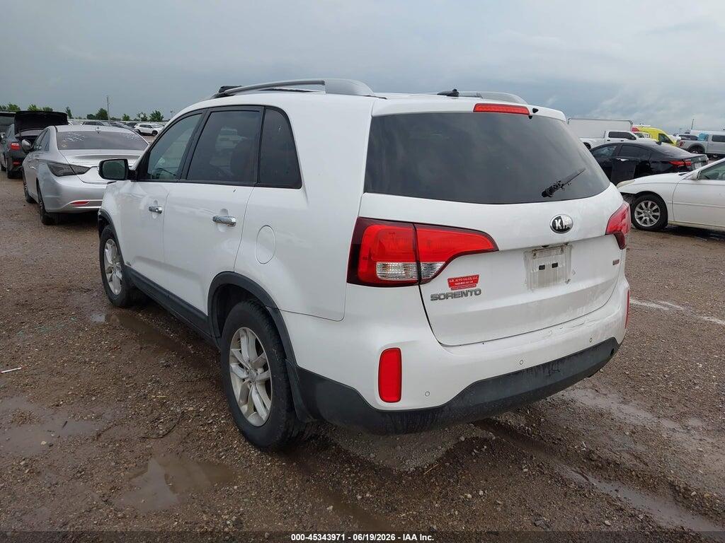 5XYKTDA69FG565540 2015 KIA SORENTO photo no. 3