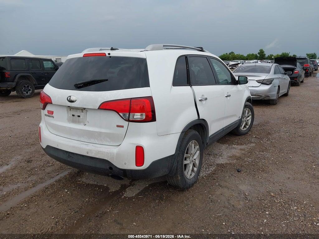 5XYKTDA69FG565540 2015 KIA SORENTO photo no. 4