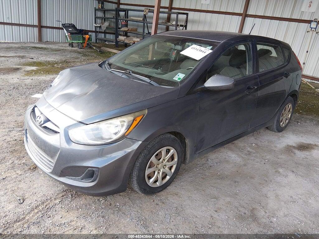 KMHCT5AE7CU032190 2012 HYUNDAI ACCENT photo no. 2