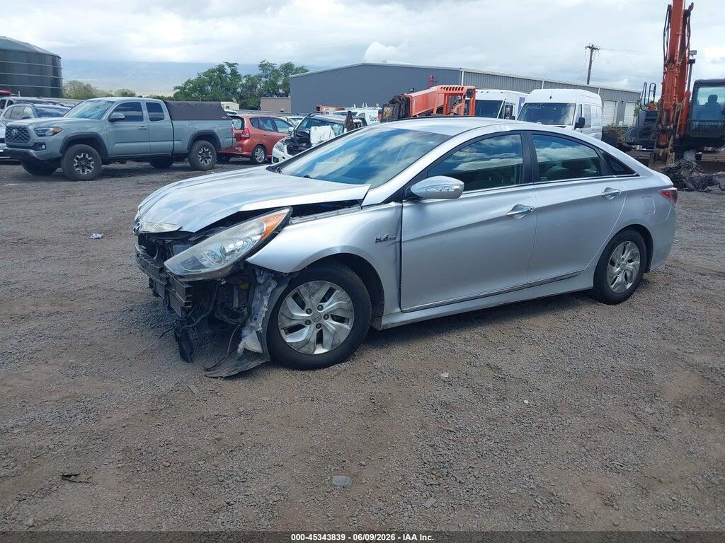 KMHEC4A48DA082934 2013 HYUNDAI SONATA HYBRID photo no. 2