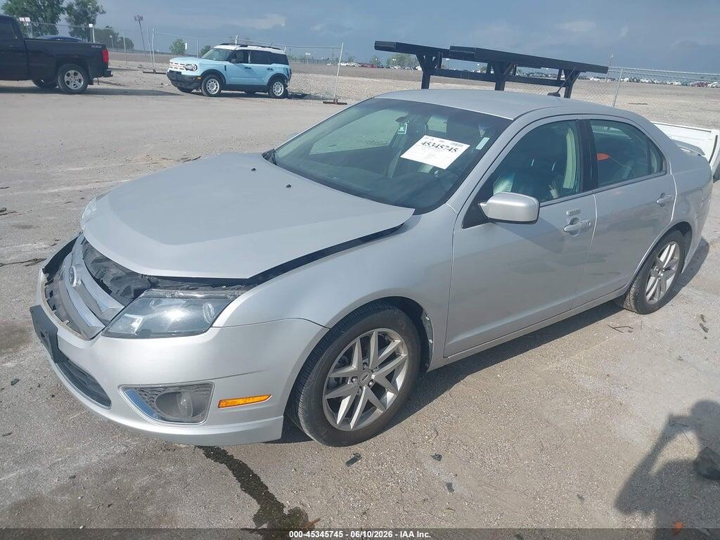 3FAHP0JA3AR358948 2010 FORD FUSION photo no. 2