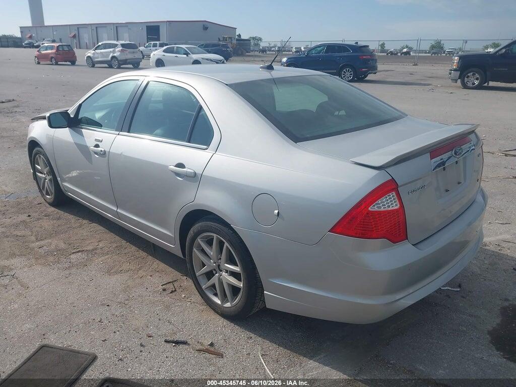 3FAHP0JA3AR358948 2010 FORD FUSION photo no. 3